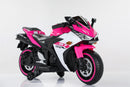 12V Rechargeable Electric Ride-On Motorcycle Toy Bike 1.8-3.2 MPH for Ages 3-6 Magic Cars 11