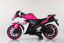 12V Rechargeable Electric Ride-On Motorcycle Toy Bike 1.8-3.2 MPH for Ages 3-6 Magic Cars 9
