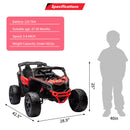 12V Electric Off-Road UTV Ride-On Car for Kids with Remote Control, LED Lights, and Music Magic Cars 7