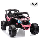 12V Electric Off-Road UTV Ride-On Car for Kids with Remote Control, LED Lights, and Music Magic Cars 9