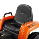 12V Orange Electric Ride-On Excavator Truck with 3 Speeds, Music, Lights, and Remote Control Magic Cars 21