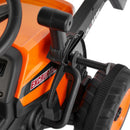 12V Orange Electric Ride-On Excavator Truck with 3 Speeds, Music, Lights, and Remote Control Magic Cars 22
