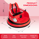 12V Electric Ride-On Bumper Car for Kids and Toddlers with Parent Remote Control and 360-Degree Spin Magic Cars 8