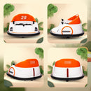 12V Electric Ride-On Bumper Car with Remote Control in Orange Magic Cars 10