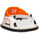 12V Electric Ride-On Bumper Car with Remote Control in Orange Magic Cars 2