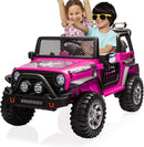 12V Electric 2-Seater Kids Ride-On Jeep Truck with Remote Control Magic Cars 14