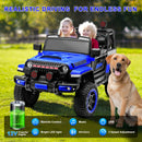 12V Electric Ride-On Car for Kids with Remote Control, Music, LED Lights, and 3 Speeds – Blue Magic Cars 6