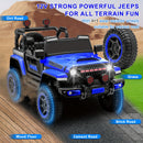12V Electric Ride-On Car for Kids with Remote Control, Music, LED Lights, and 3 Speeds – Blue Magic Cars 7