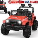 12V Electric Ride-On Kids Truck with LED Lights and Remote Control Battery-Powered Toy Car for Children Magic Cars 16