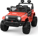 12V Electric Ride-On Kids Truck with LED Lights and Remote Control Battery-Powered Toy Car for Children Magic Cars 9