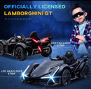12V Electric Ride-On Licensed Lamborghini V12 Vision Gran Turismo Car Magic Cars 2