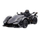 12V Electric Ride-On Car with Remote Control and Bluetooth, Black Magic Cars 3