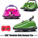 12V Electric Kids Ride-On Bumper Car with 360° Rotation and Remote Control Magic Cars 2