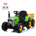 12v-electric-ride-on-tractor-with-trailer-and-mp3-player-for-kids-featuring-7-led-headlights-33725691396327