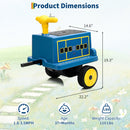 12V Ride-On Train with Adjustable Seat and Storage for Indoor/Outdoor Fun Magic Cars 3