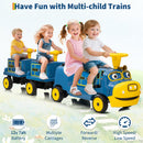 12V Ride-On Train with Adjustable Seat and Storage for Indoor/Outdoor Fun Magic Cars 8