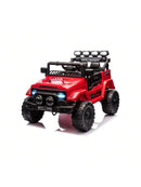 12V Electric Ride-On Truck for Kids with Remote Control, Spring Suspension, LED Lights, and Music Magic Cars 11