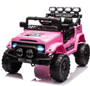 12V Electric Ride-On Truck for Kids with Remote Control, Spring Suspension, LED Lights, and Music Magic Cars 1