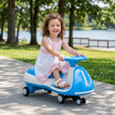 12V Electric Wiggle Car with Adjustable LED Lights and Flashing PU Wheels Magic Cars 7