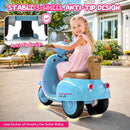 Kids 3-Wheel 12V Electric Scooter with LED Lights and Bluetooth Music Magic Cars 6
