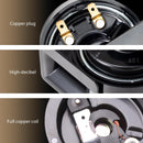 12V Electric Snail Horn 130dB Waterproof for Motorcycle Car Truck Train Black Magic Cars 4
