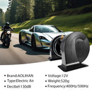 12V Electric Snail Horn 130dB Waterproof for Motorcycle Car Truck Train Black Magic Cars 5
