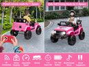 12V Electric 2-Seater Kids Ride-On Jeep Truck with Remote Control Magic Cars 11