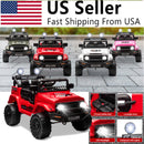12V Electric 2-Seater Kids Ride-On Jeep Truck with Remote Control Magic Cars 1