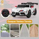 12V Ride-On Car with Parental Remote, Dual Speed Settings, and Safety Harness Magic Cars 8