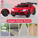 12V Kids Electric Car with Parental Remote, Dual Speed Settings, and Safety Harness Magic Cars 8