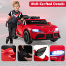 12V Red Electric Ride-On Car with Parental Remote and Safety Belt Magic Cars 9