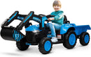 12V Electric 3-in-1 Kids Ride-On Vehicle Set with Excavator, Tractor, and Detachable Trailer Magic Cars 1