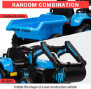 12V Electric 3-in-1 Kids Ride-On Vehicle Set with Excavator, Tractor, and Detachable Trailer Magic Cars 5