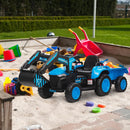 12V Electric 3-in-1 Kids Ride-On Vehicle Set with Excavator, Tractor, and Detachable Trailer Magic Cars 8