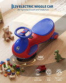 12V Electric Wiggle Car for Toddlers - 2-in-1 Swing and Pedal Ride with Flashing Wheels Magic Cars 9