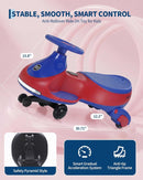 12V Electric Wiggle Car for Toddlers - 2-in-1 Swing and Pedal Ride-On with Flashing Wheels Magic Cars 2