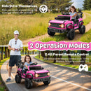 12V Pink Ford Bronco Raptor Ride-On Car with Remote Control for Kids 3-5 years Magic Cars 2