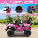 12V Pink Ford Bronco Raptor Ride-On Car with Remote Control for Kids 3-5 years Magic Cars 4