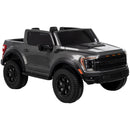 12V Ford F-150 Raptor Battery-Powered Ride-On Toy for Kids 3+ Carbonized Grey Magic Cars 3