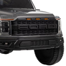 12V Ford F-150 Raptor Battery-Powered Ride-On Toy for Kids 3+ in Carbonized Grey Magic Cars 10