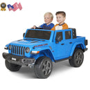 12V Battery Powered Gladiator Rubicon 2-Seater Ride-On Toy Blue Magic Cars 0