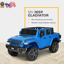 12V Battery Powered Gladiator Rubicon 2-Seater Ride-On Toy Blue Magic Cars 10