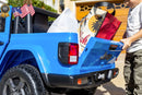 12V Battery Powered Gladiator Rubicon 2-Seater Ride-On Toy Blue Magic Cars 4