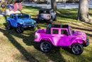 12V Battery Powered Gladiator Rubicon 2-Seater Ride-On Toy Blue Magic Cars 5