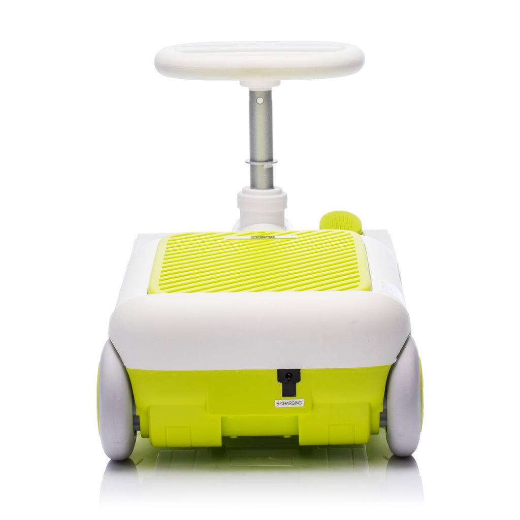 Mop Riding Car 12V Go Kart Kids Electric Ride on Car with LED Music Cleaning Mop 1.86 ...