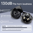 12V High Low Tone Super Loud Car Horn Kit with Relay Harness Waterproof Magic Cars 7