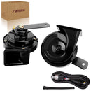12V High Low Tone Super Loud Car Horn Kit with Relay Harness Waterproof Magic Cars Variant 0