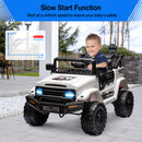 12V 2-Seater Electric Ride-On Truck Car with Parent Remote Control for Kids Magic Cars 24