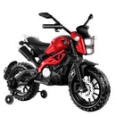 12V Red Ride-On Motorcycle with Training Wheels for Kids Ages 3-6, Speed 1.8-3.2 mph Magic Cars 15
