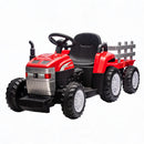 12V Electric Ride-On Tractor with Trailer and Remote for Kids Magic Cars Variant 0